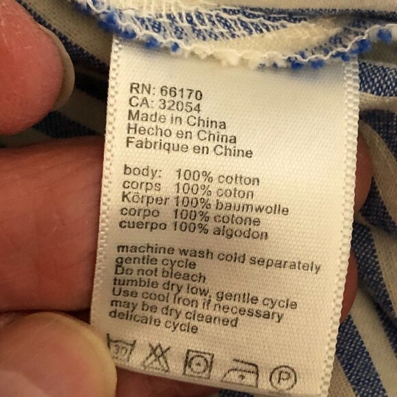 LILIS CLOSET Anthropologie Striped Blouse - Picture 10 of 10